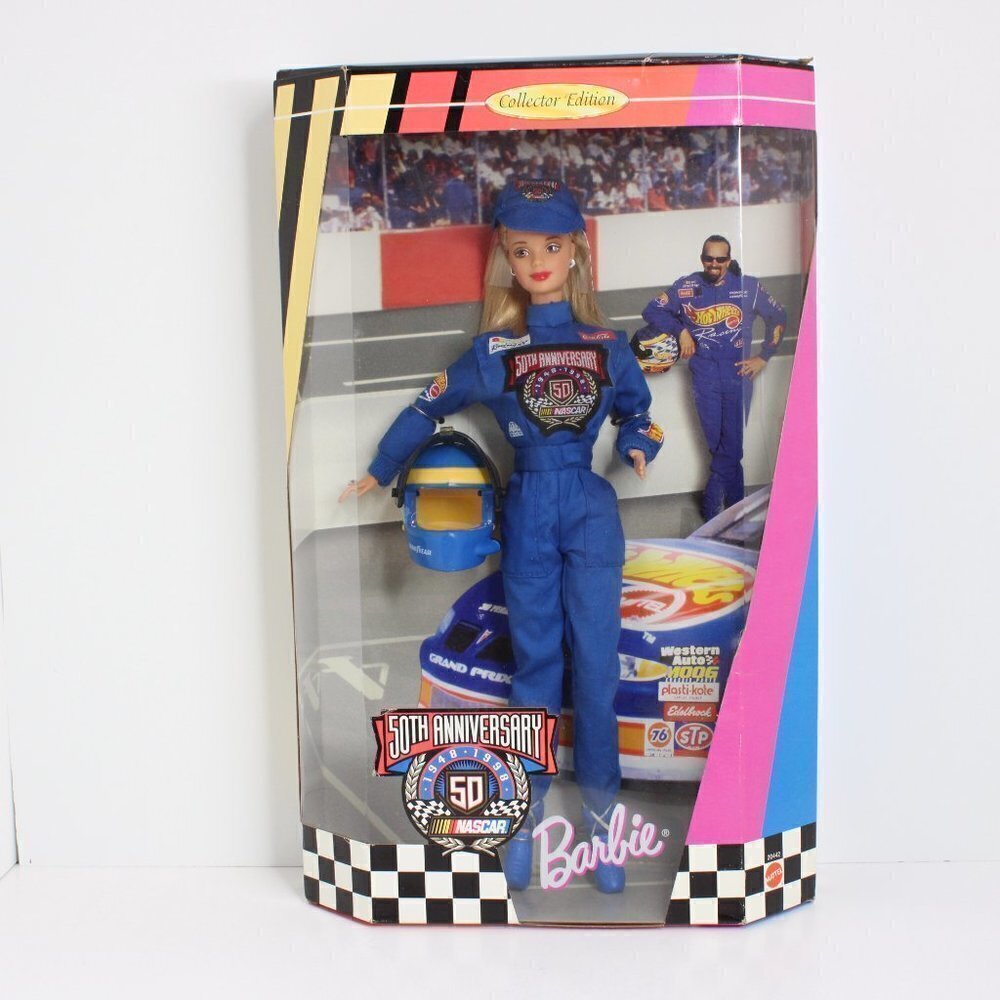 NASCAR Barbie Collector Edition By Mattel New In Box - Picture 10 of 16